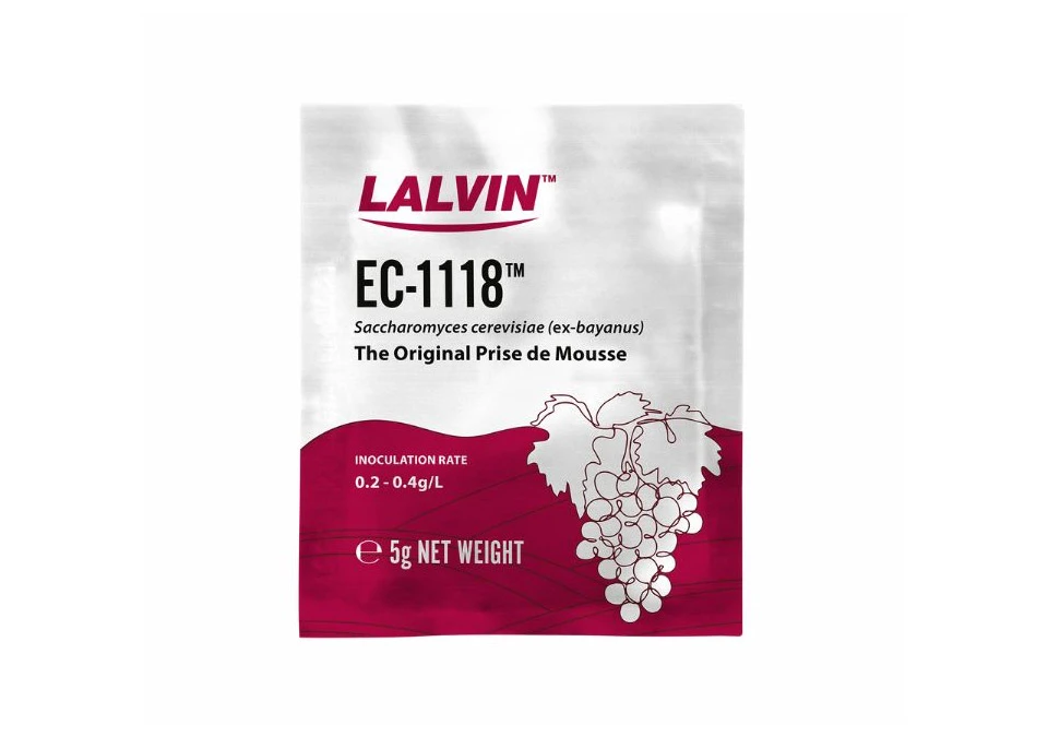 Lalvin EC-1118 5g Wine, Cider & Champagne Yeast