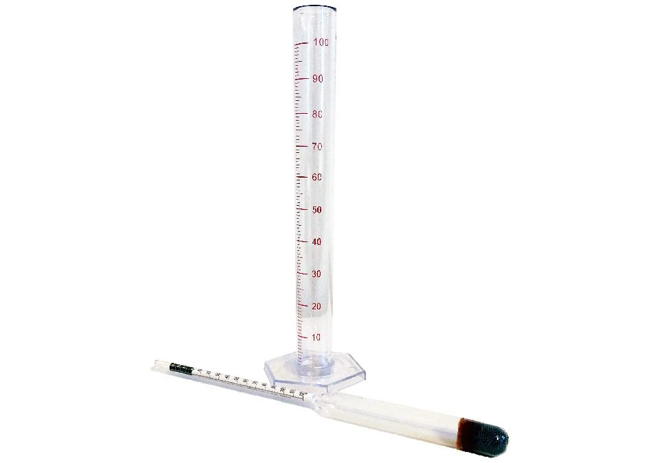 Measuring Kit - Hydrometer Beer & Measuring Cylinder