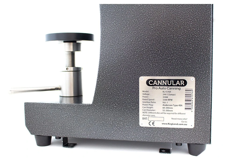Cannular Semi automatique - Pack Mise en Canettes Alu 50cl - Le Comptoir du  Brasseur