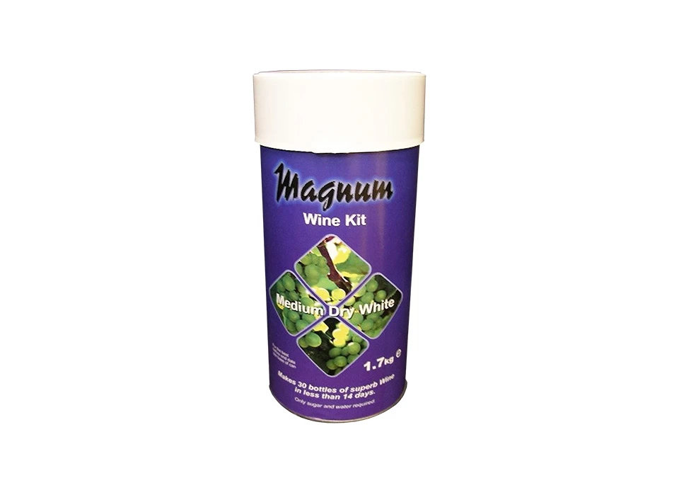 Magnum Medium Dry White 23L Wine Kit
