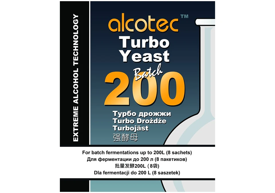 Alcotec 200 Batch Turbo Yeast